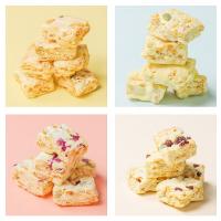 网红雪花酥礼盒混合装零食美食蔓越莓果仁女生节日礼品260g 综合口味