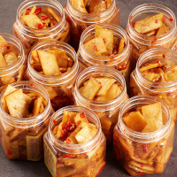 酸辣萝卜皮下饭菜脆辣泡菜湖南酱香腌糖醋萝卜条干250g