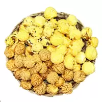 美式球形爆米花办公室零食金豆焦糖奶油甜味即食小吃 焦糖味250g