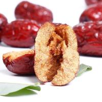 香酥无核脆枣500g烘干空心若羌无油红枣干新疆嘎嘣零食大枣子