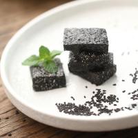 芝麻糕 手工 软 芝麻糖 纯手工特产 糕点 孕妇 晚上解饿零食 礼盒装1.5斤[包装约60个]