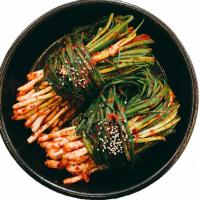 韩式辣板小葱延边朝鲜族香葱泡菜韩国风味腌制泡菜甜辣下饭菜350g