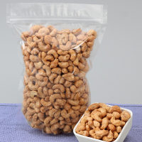 年货炭烧腰果1000g袋装净重坚果零食干果熟腰果仁 500g(250gX2袋)