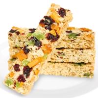 燕麦饼干能量棒代餐饱腹健身食品 水果燕麦酥500g*1袋