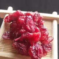 蔓越莓干烘焙曲奇原料水果干口无籽曼越梅干切片散装称重 实惠500克