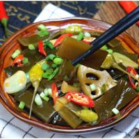 爽口海带[200克×3袋]甜辣开袋即食下饭菜裙菜海白海带根妹带