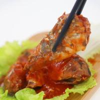 青岛特产茄汁鲭鱼罐头下饭开胃罐装番茄鱼肉即食海鲜罐头鱼5盒装 茄汁味