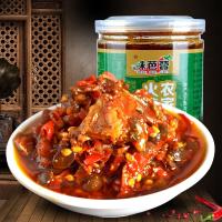 湖南火培鱼下饭神器辣椒酱配料蒸菜280g瓶装熟食开胃菜