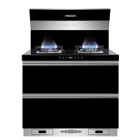 美大集成灶JJZ-5502 侧吸下排抽油烟机燃气灶消毒柜套装 天然气/液化气 集成灶