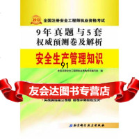 全国注册安全工程师执业资格考试9年真题与5套预测卷及解析安全生产管理知识,全 9787530465998