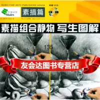 阶梯训练素描组合静物写生图解(光盘),任成文,秦秋萍,张春光978 9787539425337
