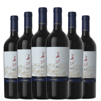 中粮长城东方葡萄酒 东方半干红 750ml*6