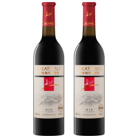 长城(GreatWall)红酒 中粮长城干红葡萄酒 海岸优质解百纳750ml*2瓶