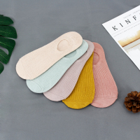 【48小时内发货】5/10双装春夏袜子女士隐形袜纯色短袜薄款棉袜吸汗透气低帮袜