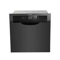 松下(Panasonic)抽屉式 高温除菌 强力烘干洗碗机嵌入式8套容量NP-60F1MKA(黑色)