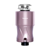 松下 Panasonic 垃圾处理器 厨房厨余粉碎机 可接洗碗机 MS-FH71P
