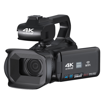 komery专业4K高清DV摄像机拍照摄像录音防抖会议婚庆家用直播录像