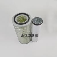 适用K20404108中冷增压空滤重汽自卸车4108中增空气滤芯