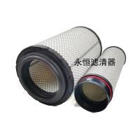 适用K2337PU精品全胶材质19年新款一汽锡柴220解放龙VH空气滤清器