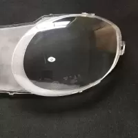 适用奇瑞qq6前大灯罩子 前照灯透明灯罩 实物图PC料耐高温 qq6 耐用不发黄一对带蛇胶 1只