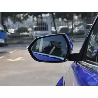 适用江铃驭胜S330 S350 E100大视野白镜蓝镜防眩目后视镜反光倒车镜片 双曲率防眩目蓝镜一片(加热型)