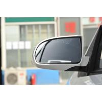 适用一汽威志 威志V2 威志V5野白镜蓝镜防眩目后视镜 反光镜倒车镜片 双曲率防眩目蓝镜一片(加热型)