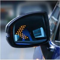 适用本田CRV歌诗图奥德赛大视野蓝镜带LED转向灯后视镜倒车镜片 大视野蓝镜(电加热)一对(带LED)