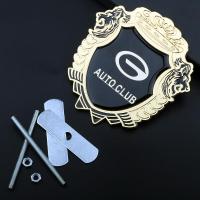 适用广汽传祺gs8改装中网gs4改装专用中网标GS5GA6汽车个性金属车标贴 传祺(免拆装)中网标