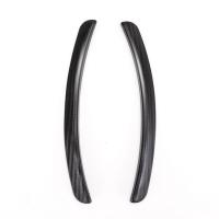 适用新款汽车改装通用无损安装橡胶装饰保险杠轮眉挡泥胶条防刮蹭 挡泥板防擦条/一对