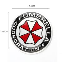 适用汽车装饰贴个性创意金属车贴划痕遮挡生化危机保护伞车身贴纸改装