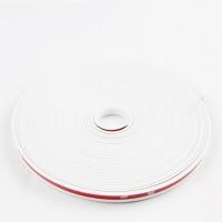 适用轮毂贴汽车轮毂装饰贴车轮贴保护圈防撞条轮胎轮圈轮毂通用装饰条 白色