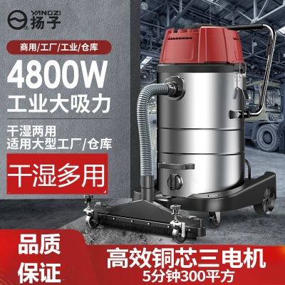 扬子吸尘器工业用商用大吸力强力大功率工厂车间粉尘车用吸尘机