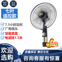 骆驼电风扇落地扇家用宿舍遥控台式扇学生摇头立式落地电扇 黑色遥控升级款