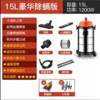 扬子吸尘器家用手持大功率强力桶式有线地毯清理宠物毛发 15L(塑管)+9件套+除螨刷