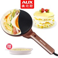 奥克斯薄饼机春卷皮千层皮烙饼锅全自动家用春饼机小型烙饼机神器