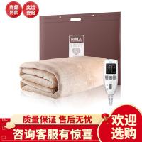 南极人电热毯单人双人双控调温学生宿舍家用盖加大法兰绒电褥子SW