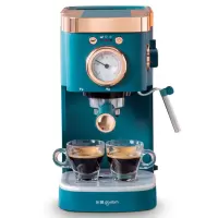 Donlim/东菱 DL-KF5400咖啡机家用小型意式半全自动蒸汽式打奶泡