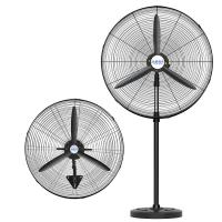 工业大功率工业电风扇落地强力挂壁机械式家商用大风力烧烤工厂牛角扇