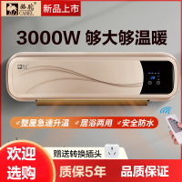 骆驼取暖器家用壁挂式暖风机浴室防水大面积节能省电暖气冷暖