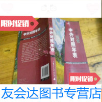 [二手9成新]高中历史中外对照年表;文综提分拓展系列(原版书) 9781111497752