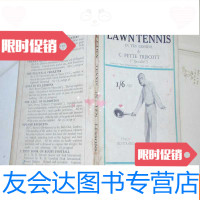 [二手9成新]早期英文原版伦敦出版关于网球的书:lawntennisintenlesson 97821114783