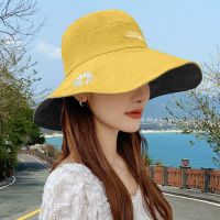 【双面戴】帽子女夏百搭韩版渔夫帽日系大檐防晒遮太阳帽网红盆帽