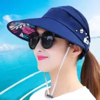 防晒遮阳帽女韩版夏天出游鸭舌帽防紫外线休闲百搭沙滩捧球帽子女