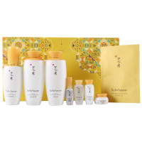 [调和肌肤五大平衡]雪花秀(SULWHASOO)滋盈润燥水乳精华三件套 保湿补水滋润营养润燥精华面部护肤套装礼盒