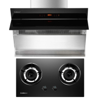 康宝AJ9101+B101厨房烟灶套装油烟机燃气灶两件套家用嵌入侧吸式