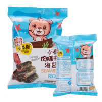 小泰熊猪肉脯夹心海苔卷25g