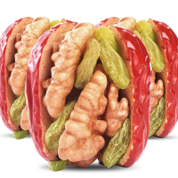 新疆和田大枣夹核桃仁葡萄干500克/袋 独立小包装孕妇零食夹心新疆特产干果抱 枣夹核桃 新疆大枣 枣夹核桃夹葡萄干