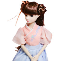 可儿娃娃女孩玩具套装关节体汉服社四季仙子大号换装娃娃 3804-4汉服社-小艾