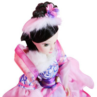 可儿娃娃女孩玩具套装关节体汉服社四季仙子大号换装娃娃 9111冬雪仙子