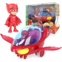 睡衣小英雄玩具蒙面睡衣侠儿童玩具蒙面超人侠儿童节玩具 230420豪华版鹰翔机